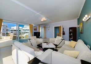 Пентхаус 4 + 1 з видом на море в Джікджіллі