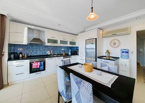 Пентхаус 4 + 1 з видом на море в Джікджіллі