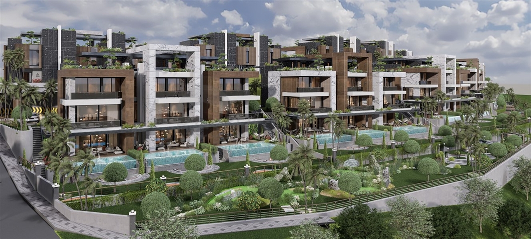 Новий масштабний проект Вілл в районі Каргыджак Новий масштабний проект Вілл в районі Каргыджак