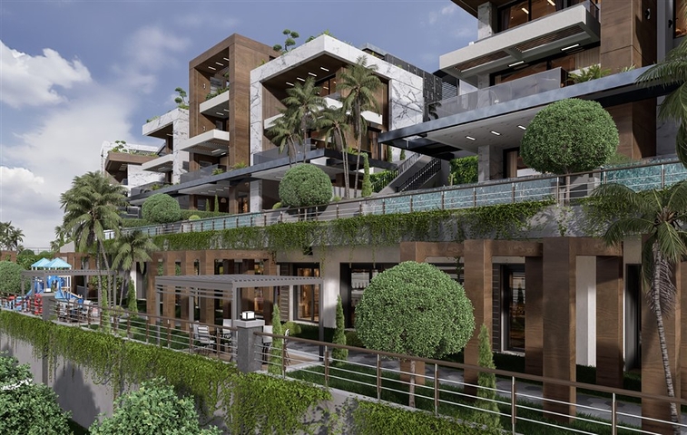 Новий масштабний проект Вілл в районі Каргыджак Новий масштабний проект Вілл в районі Каргыджак