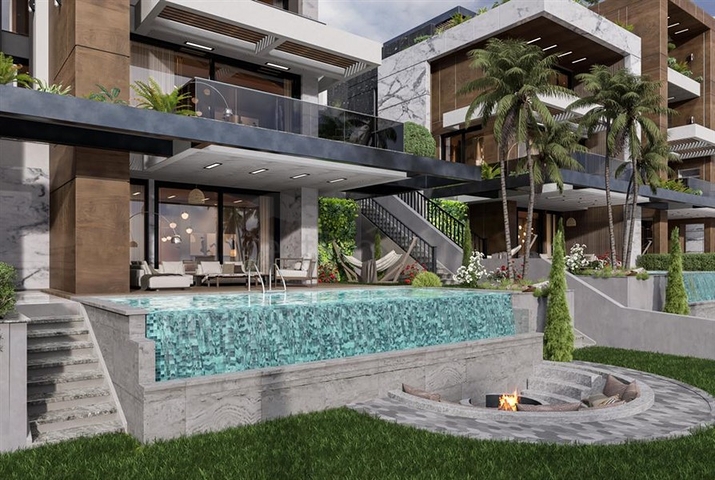 Новий масштабний проект Вілл в районі Каргыджак Новий масштабний проект Вілл в районі Каргыджак