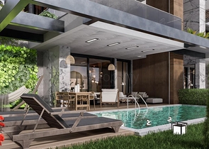 Новий масштабний проект Вілл в районі Каргыджак Новий масштабний проект Вілл в районі Каргыджак