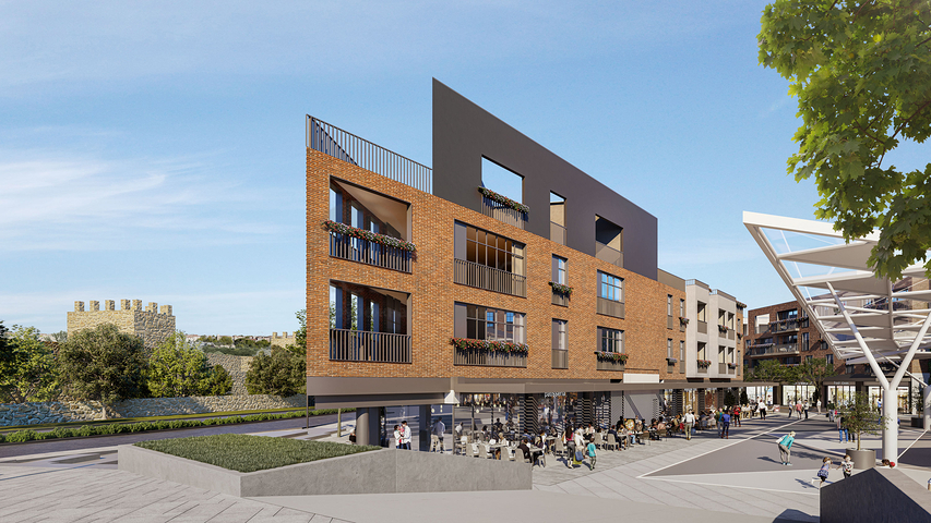 Малоповерховий Житловий Комплекс В Серці Стамбула