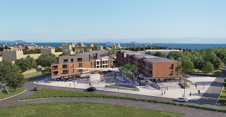 Малоповерховий Житловий Комплекс В Серці Стамбула