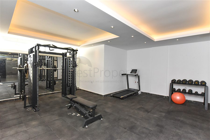 Квартира 1 + 1 в затишному комплексі в районі Авсаллар