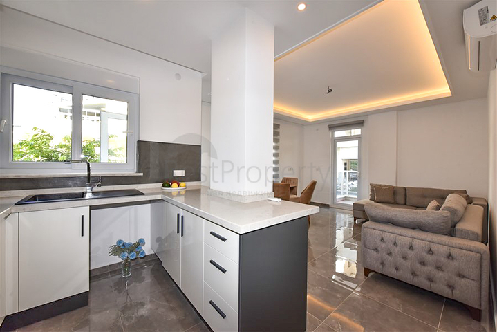 Квартира 1 + 1 в затишному комплексі в районі Авсаллар