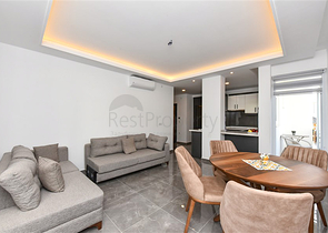 Квартира 1 + 1 в затишному комплексі в районі Авсаллар