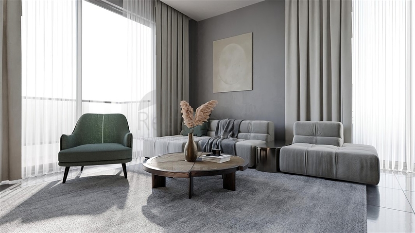 Проект на завершальній стадії будівництва в районі Авсаллар 