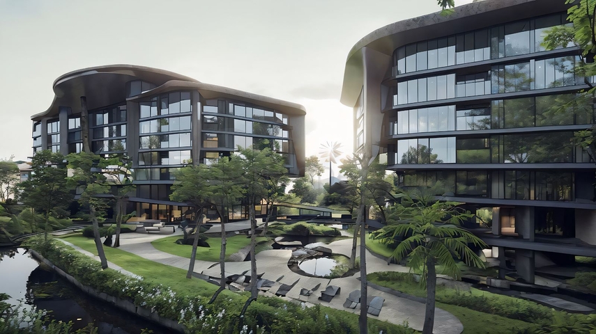 Новий проект в 350 метрах від пляжу Бангтао