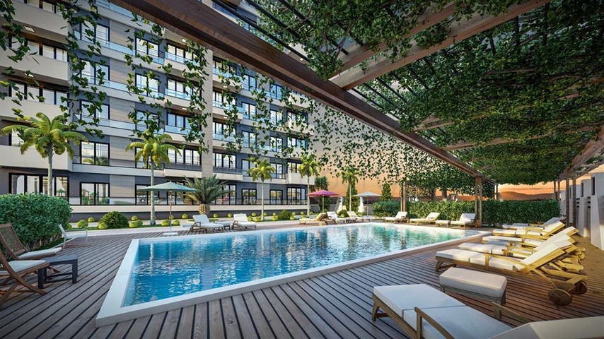 Готові квартири в новому житловому комплексі в районі Арпачбахшиш