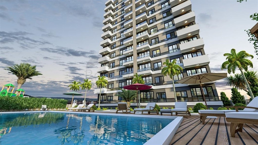 Готові квартири в новому житловому комплексі в районі Арпачбахшиш