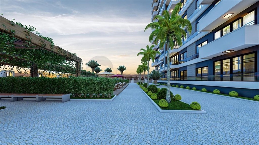 Готові квартири в новому житловому комплексі в районі Арпачбахшиш