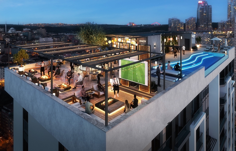 5-зіркове розміщення в новому розкішному житловому комплексі в районі Маслак