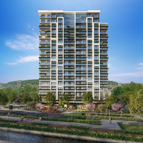 5-зіркове розміщення в новому розкішному житловому комплексі в районі Маслак