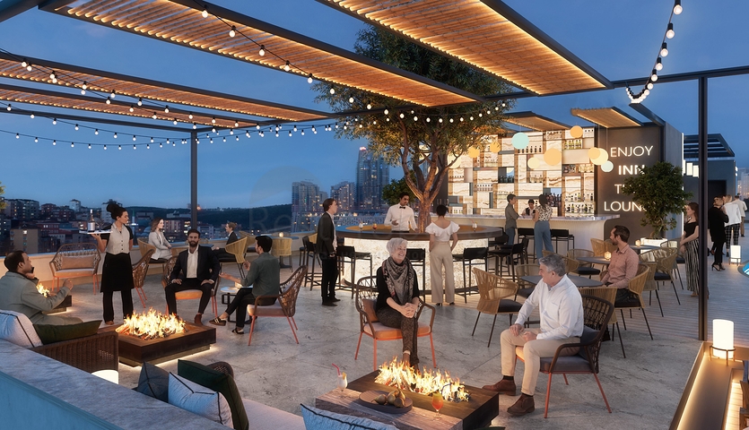 5-зіркове розміщення в новому розкішному житловому комплексі в районі Маслак