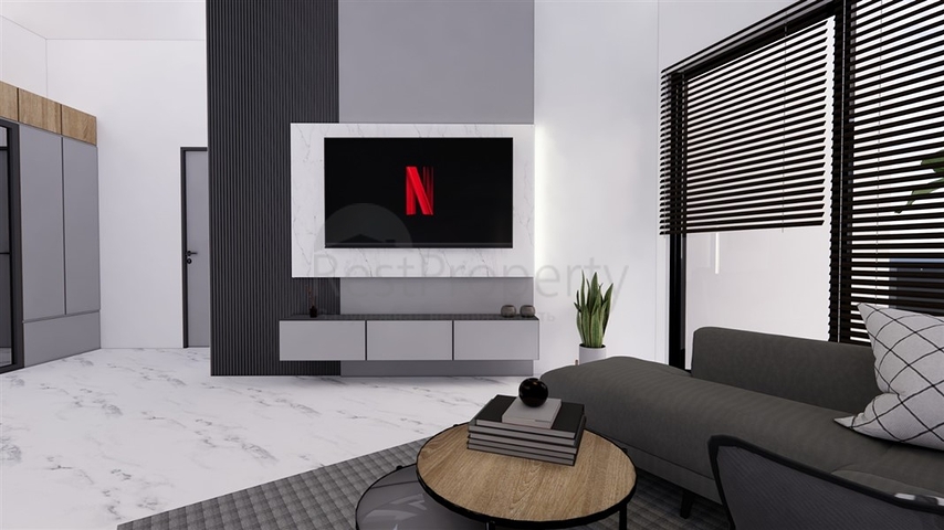 Розкішний проект на стадії будівництва в районі Аяш в 150 метрах від моря  