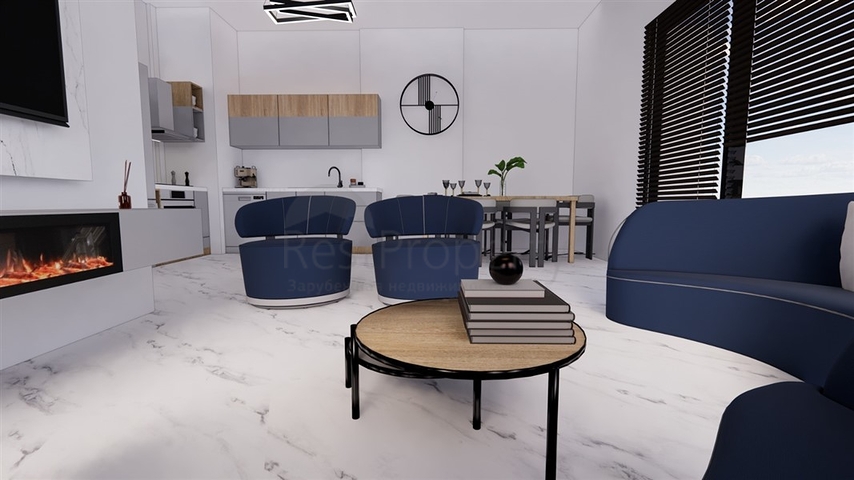 Розкішний проект на стадії будівництва в районі Аяш в 150 метрах від моря  