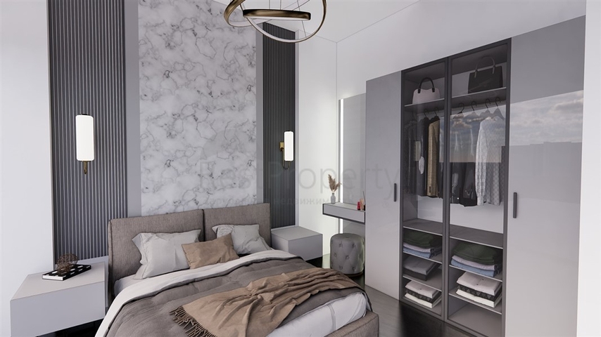 Розкішний проект на стадії будівництва в районі Аяш в 150 метрах від моря  