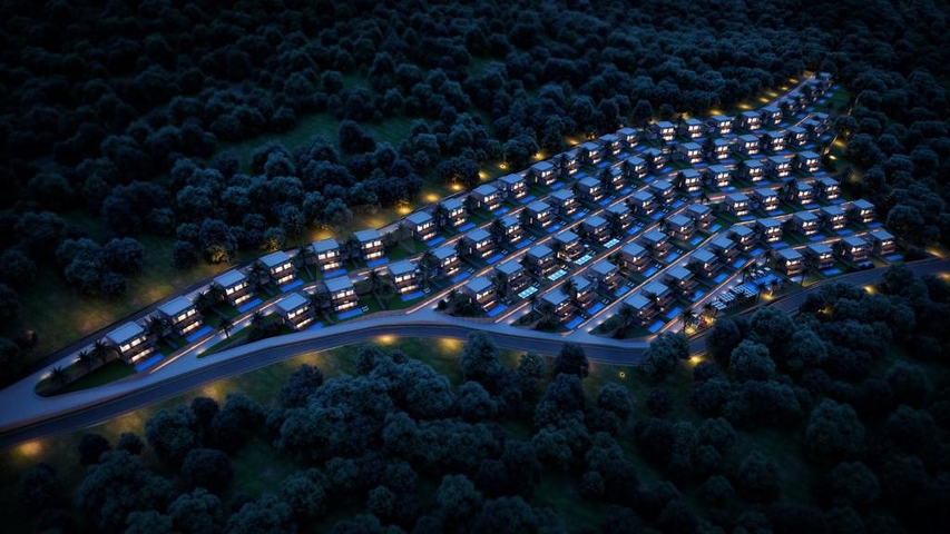 Комплекс вілл в сучасному дизайні в історичній частині, міста Бодрум.