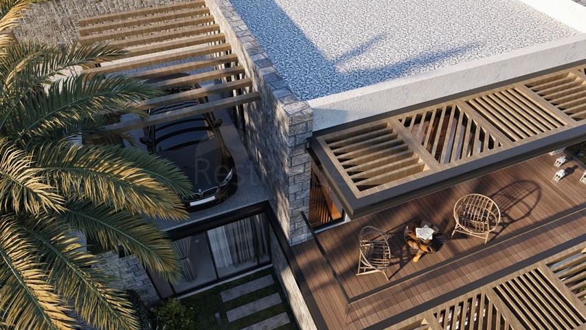 Комплекс вілл в сучасному дизайні в історичній частині, міста Бодрум.