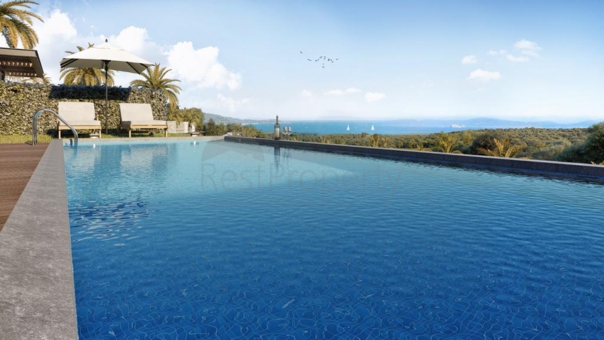 Комплекс вілл в сучасному дизайні в історичній частині, міста Бодрум.