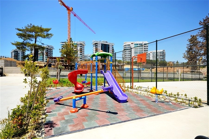 Двокімнатна квартира в новому будинку в районі Авсаллар