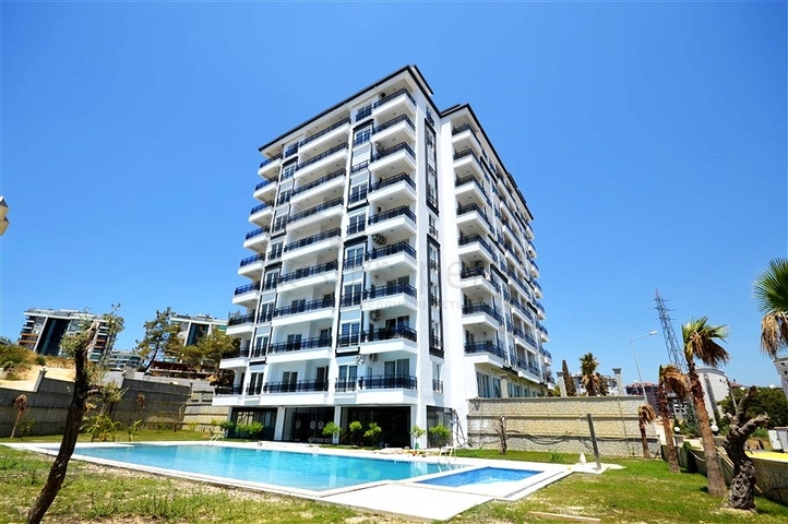 Двокімнатна квартира в новому будинку в районі Авсаллар