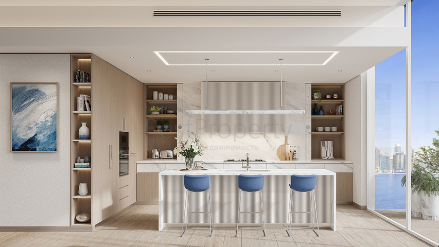 Нерухомість на прогулянковій алеї вздовж каналу в Бізнес-Бей