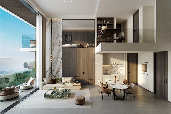 Новий житловий комплекс з видом на море