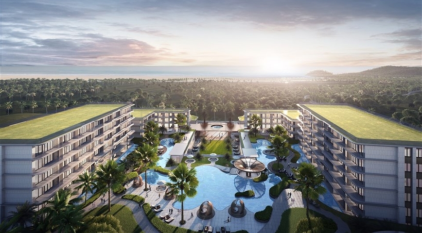 Новий житловий комплекс з видом на море