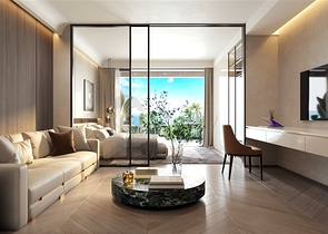 Новий житловий комплекс з видом на море