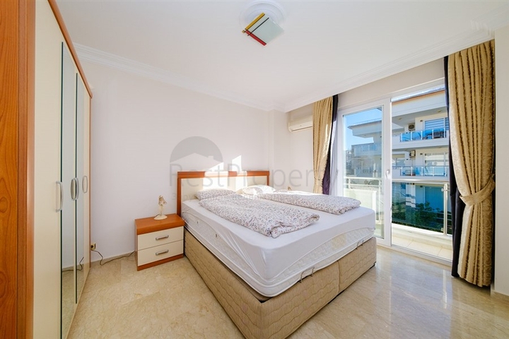 Пентхаус 3 + 1 з панорамними видами на море в районі Конакли