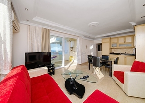 Пентхаус 3 + 1 з панорамними видами на море в районі Конакли