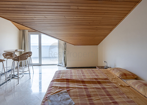 Мебльований пентхаус 4 + 1 з видом на море в центрі Аланії