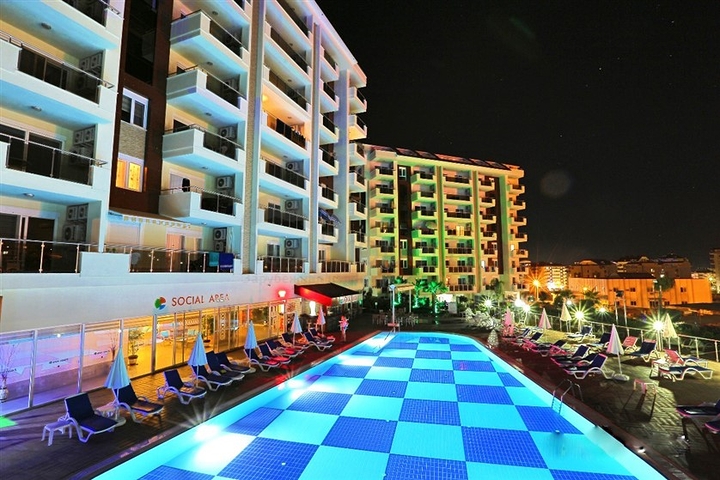 Затишна студія в мальовничому комплексі з численними зручностями