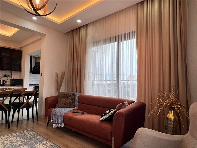 Квартира 2 + 1 в новому комплексі в районі Тедже в 400 метрах від моря