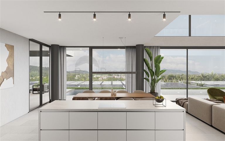 Комплекс вілл в райському місці 