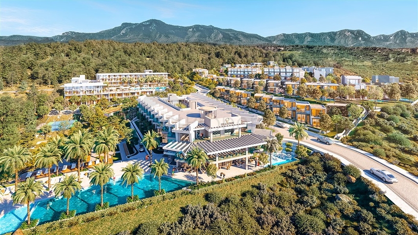 Масштабний проект в районі Єсентепе з панорамним видом на море 