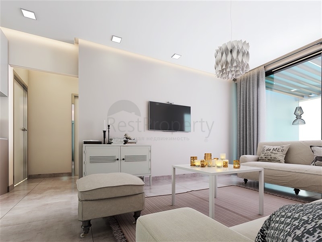 Апартаменти 2 + 1 зі своєю терасою в 100 метрах від моря