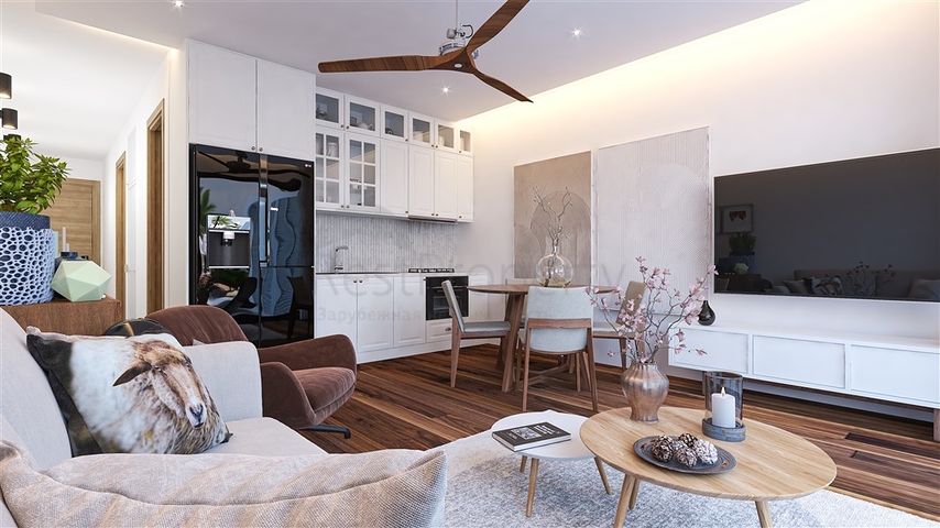 Квартира 1+1 в унікальному проекті на Північному Кіпрі