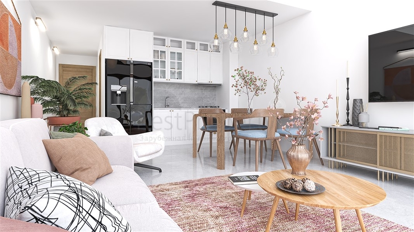 Квартира 1+1 в унікальному проекті на Північному Кіпрі