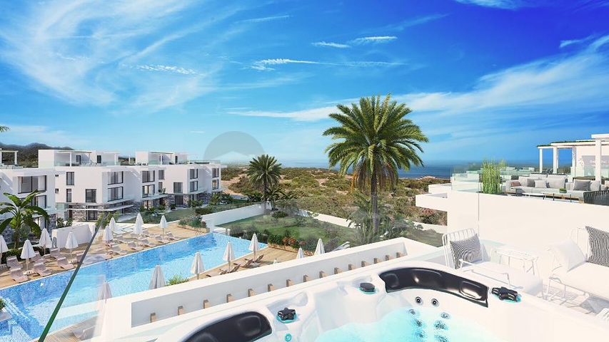 Квартира 1+1 в унікальному проекті на Північному Кіпрі