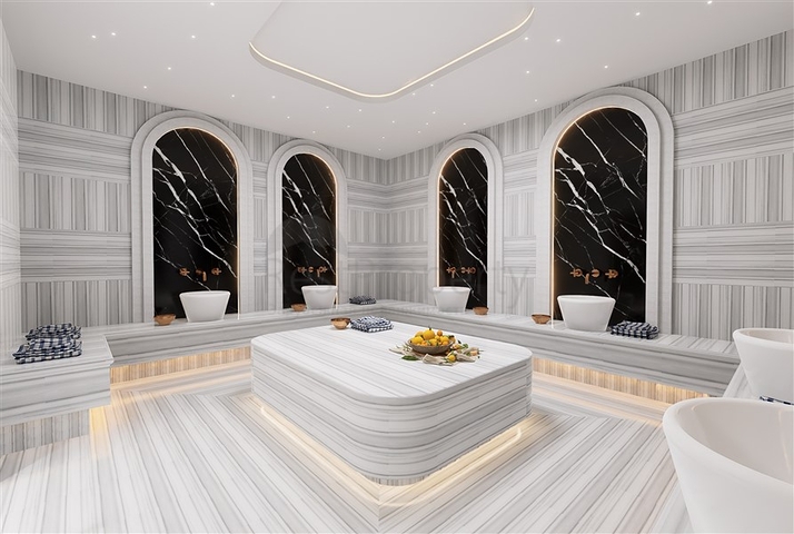 Новий проект преміум класу в районі Махмутлар Новий проект преміум класу в районі Махмутлар