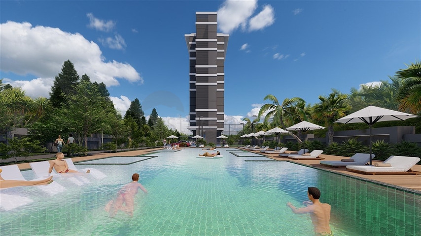 Новий проект преміум класу в районі Махмутлар Новий проект преміум класу в районі Махмутлар