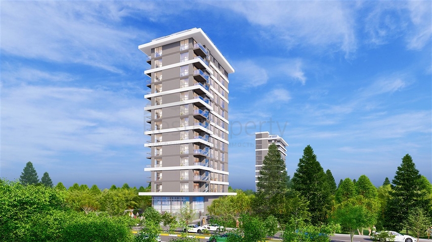 Новий проект преміум класу в районі Махмутлар Новий проект преміум класу в районі Махмутлар