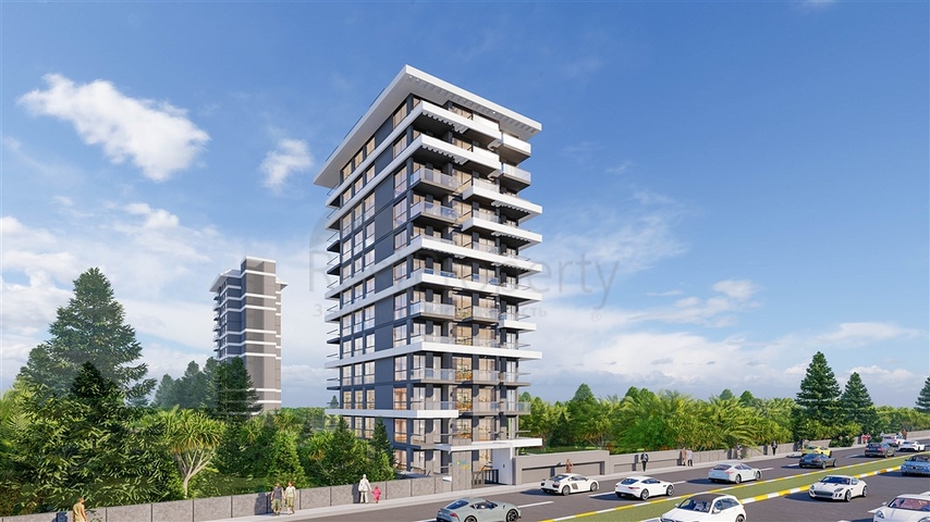 Новий проект преміум класу в районі Махмутлар Новий проект преміум класу в районі Махмутлар