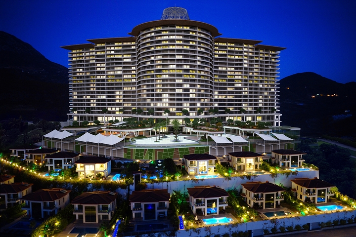 Квартира 1 + 1 в комплексі готельної концепції.