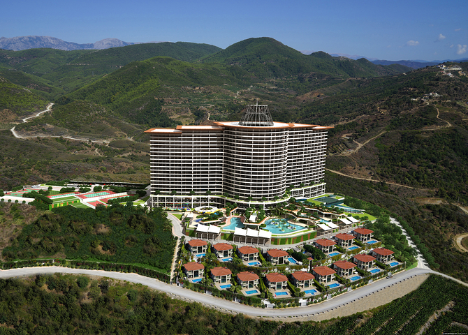 Квартира 1 + 1 в районі Каргиджак