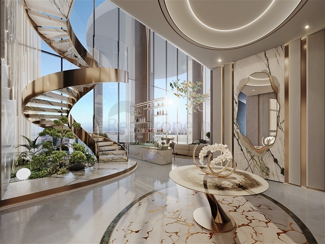 Апартаменти з видом на Бурдж-Халіфа та басейни в Дубаї