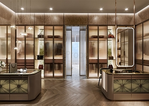 Апартаменти з видом на Бурдж-Халіфа та басейни в Дубаї